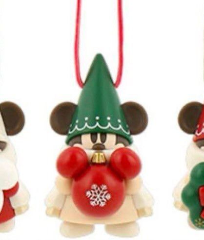 リルリンリン ディズニー カプセルトイ 新品未使用 未開封 クリスマス グッズ 赤 オーナメント 緑