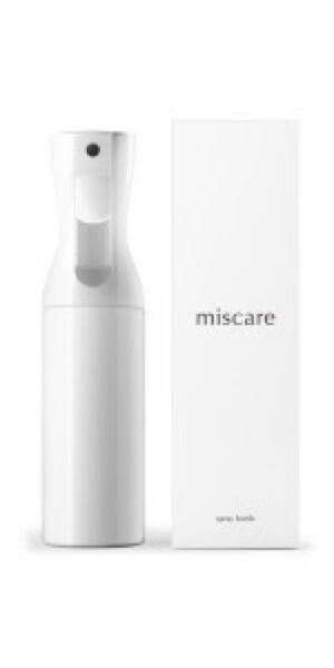 miscareスプレーボトル 霧吹き ホワイト 300ml アルコール対応