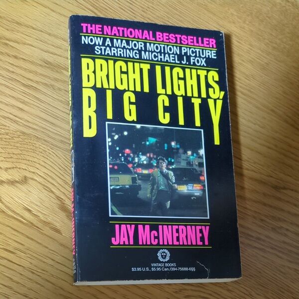 洋書 BRIGHT LIGHTS BIG CITY by JAY McINERNEY