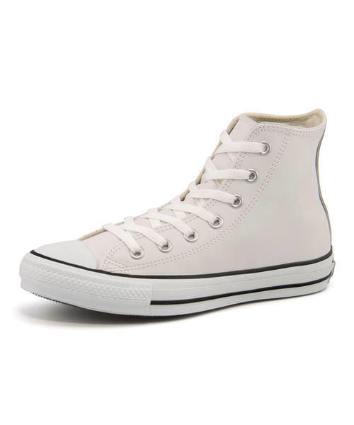 コンバース 25cm レザー オールスター ハイ 税込定価10450円 ホワイト CONVERSE LEATHER ALL STAR HI メンズ スニーカー 白 天然皮革 ** コンバース 25cm レザー オールスター ハイ 税込定価10450円 ホワイト CONVERSE LEATHER ALL STAR HI メンズ スニーカー 白 天然皮革 **