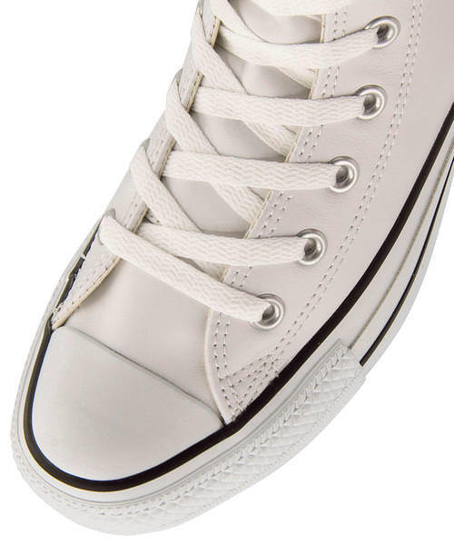 コンバース 25cm レザー オールスター ハイ 税込定価10450円 ホワイト CONVERSE LEATHER ALL STAR HI メンズ スニーカー 白 天然皮革 ** コンバース 25cm レザー オールスター ハイ 税込定価10450円 ホワイト CONVERSE LEATHER ALL STAR HI メンズ スニーカー 白 天然皮革 **