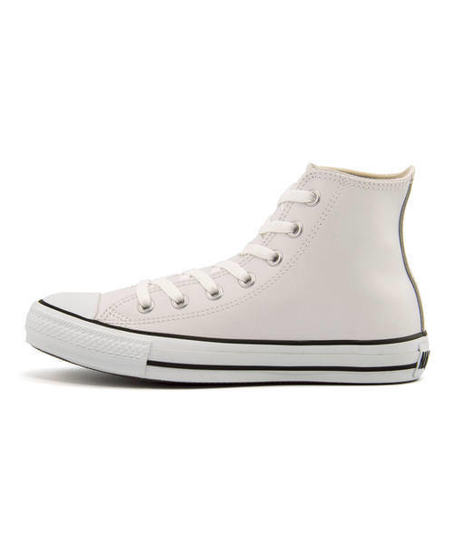 コンバース 25cm レザー オールスター ハイ 税込定価10450円 ホワイト CONVERSE LEATHER ALL STAR HI メンズ スニーカー 白 天然皮革 ** コンバース 25cm レザー オールスター ハイ 税込定価10450円 ホワイト CONVERSE LEATHER ALL STAR HI メンズ スニーカー 白 天然皮革 **
