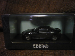 [即決]EBBRO　エブロ　1/43　スバル　BRZ　ダークグレー　☆新品・未開封★