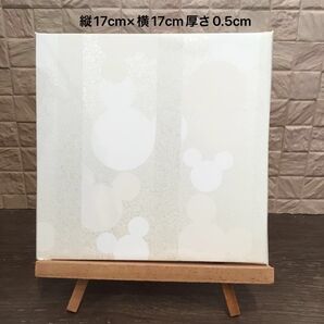 ファブリックパネル ボード アートパネル インテリア ハンドメイド 隠れミッキー 水玉 ドット 壁紙