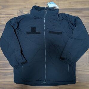 人気ブラック ECWCS LEVEL7 エクワックス レベル7 プリマロフト ダウンジャケット ブルゾン