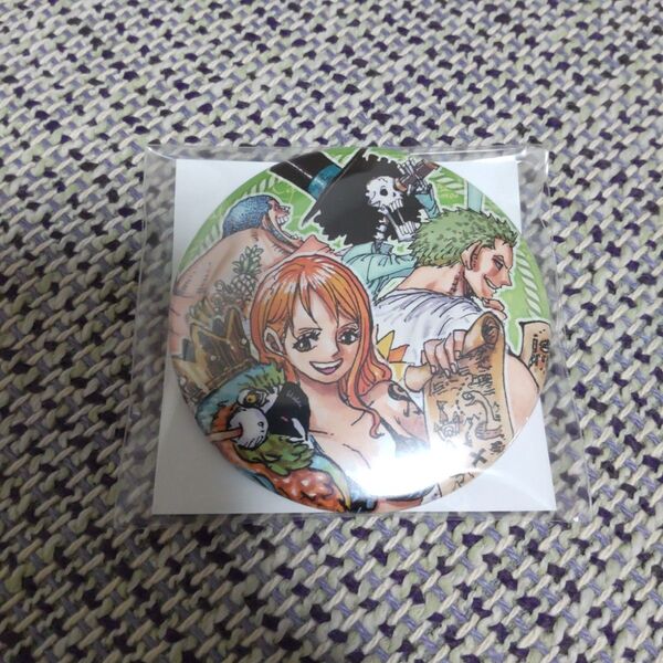 ONEPIECE 応募者全員サービス 原作 缶バッジ かんづめ ゾロ ナミ
