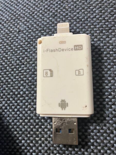 【即日発送】Saniki SDカードリーダー iPhone/Android/PC対応 FlashDevice