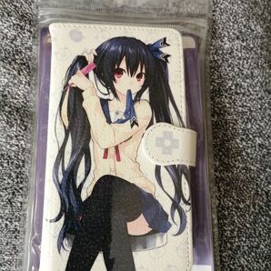 新品未使用 超次元ゲイム ネプテューヌ ノワール 手帳型スマホケース Android アンドロイド