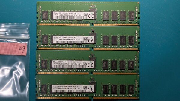 32GB(8G×4枚) PC4-2400T-RC1-11 メモリー 49
