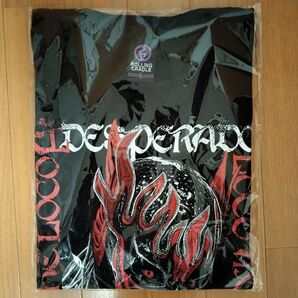 エル・デスペラード×ローリングクレイドル」コラボTシャツ ブラック×レッド