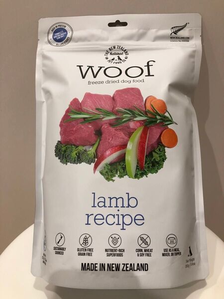 WOOF ワフ フリーズドライドッグフード ラム 280g