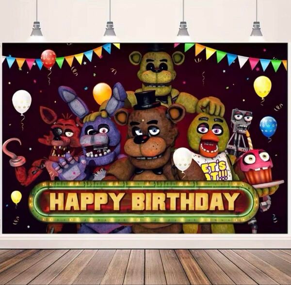 Five Nights at Freddy's バースデータペストリー誕生日 キャラクター 子供会 ホームパーティー 誕生日会
