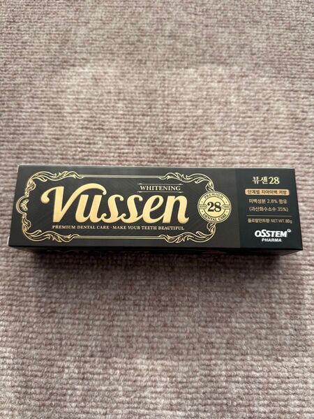 VUSSEN 28 ビューセン ホワイトニング 歯磨き粉