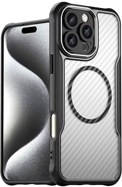 iPhone 16 Pro Maxケース MagSafeに対応 半薄型 耐衝撃