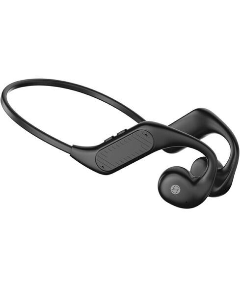 空気伝導イヤホン Bluetooth 5.3 マイク付き非骨伝導無線 耳かけ式