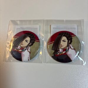 カプくじ 逆転検事 缶バッジ 水鏡秤