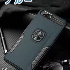 iPhone8plusケース iPhone7plusケース リング付き スタンド 耐衝撃 衝撃防止 アイフォン8プラスカバー 軽量
