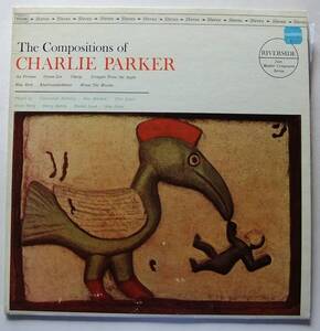 ◆ The Compositions of CHARLIE PARKER ◆ Riverside RLP-93506 (black:BGP:dg) ◆