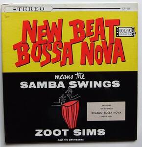 ◆ ZOOT SIMS / New Beat Bossa Nova ◆ Colpix SCP-435 (dg) ◆