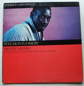 ◆ WES MONTGOMERY / Movin' Along ◆ Riverside RS-9342 (black:BGP:dg) ◆