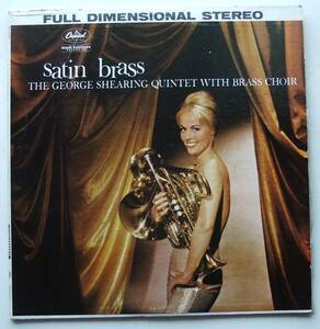 ◆ GEORGE SHEARING Quintet / Satin Brass ◆ Capitol ST-1326 (color) ◆ V