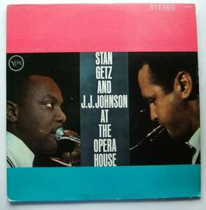 ◆ STAN GETZ & J.J.JOHNSON at The Opera House ◆ Verve V6-8490 (MGM) ◆