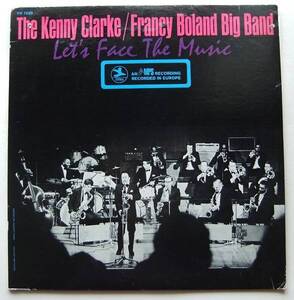 ◆ KENNY CLARKE / FRANCY BOLAND Big Band / Let ' s Face the Music ◆ Prestige PR-7699 (blue) ◆