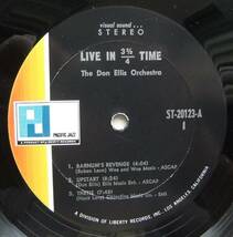 ◆ DON ELLIS / Live in 3 2/3 / 4 Time ◆ Pacific Jazz ST-20123 (Liberty) ◆_画像3