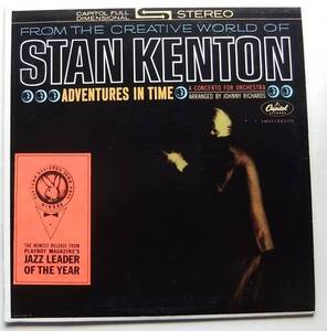 ◆ STAN KENTON / Adventures In Time ◆ Capitol ST-1844 (color) ◆