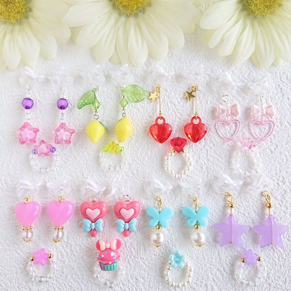 キッズイヤリングセット☆No.1027