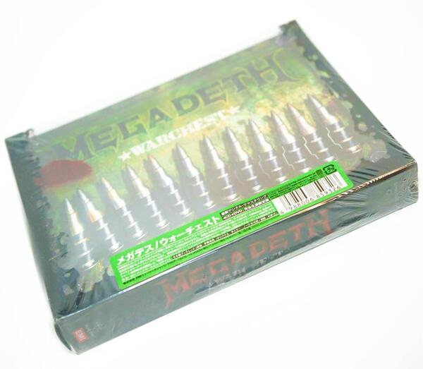 CD Warchest ◆ メガデス ◆ MEGADETH【テスト再生済】