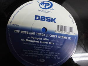 DBSK/THE BASSLINE TRACK(I CAN'T STAND IT)/3489