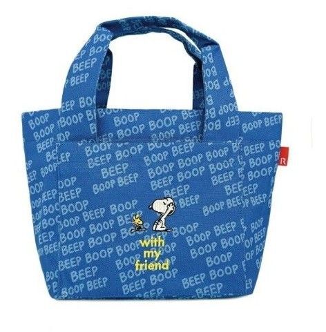 【ROOTOTE】IP.デリ.Peanuts-9K トートバッグ ランチバッグ ブルー ミニトート エコバッグ
