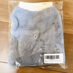 イヌノハナ ふわふわトレーナー ドッグウエア 冬 もこもこ ブルー M