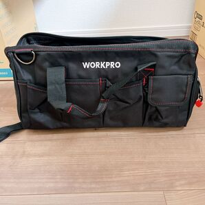 zmart WORKPRO 16インチ 41センチ ツールバッグ 600D 工具入れ 工具差し 道具箱 工具箱 修理袋