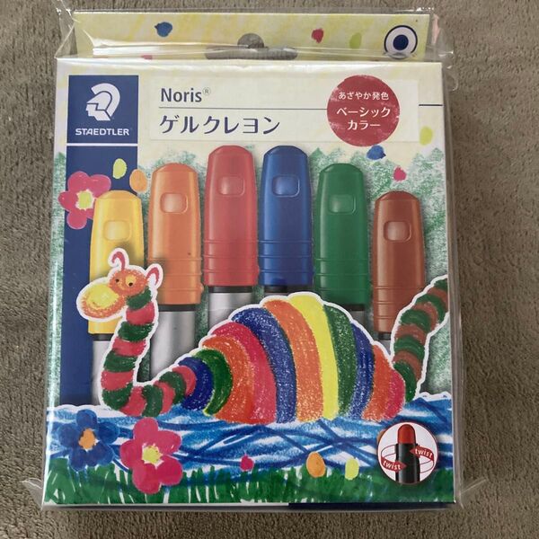 未開封新品 ステッドラー クレヨン 6色 クレヨン ゲルクレヨン ベーシックカラー 2390 PB6