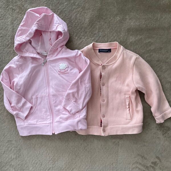 80 バーバリー パーカー&ブルゾン セット 春色