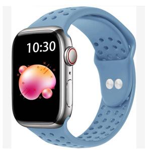 38/40mm コンパチブル AppleWatch バンド 交換ベルト シリコン アップルウォッチ スポーツバンド