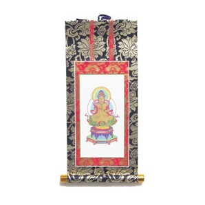 【訳あり】掛け軸『真言宗』 50代(高さ29cm) 大日如来(本尊)