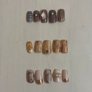 お洒落 成人式用ネイルチップ