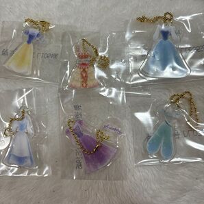 一番くじ ディズニープリンセス ドリーミングフラワーズ J賞コスチュームチャーム