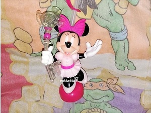☆同梱可☆TDL☆Disney☆Minnie Mouse☆25周年☆ミニーマウス☆ボトルキャッパー☆ストロー☆東京ディズニーランド 