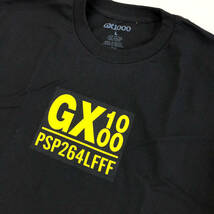 GX1000　Tシャツ　ブラック　Mサイズ　PSP264LFFF　TEE　 ジーエックスセン_画像2