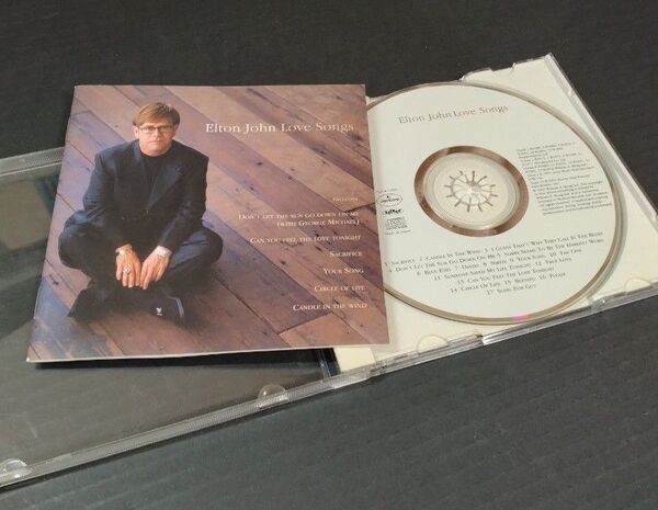 エルトンジョン ELTON JOHN love songs CD phcr-1390