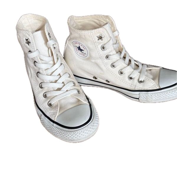 CONVERSE コンバース ハイカットスニーカー ホワイト 22.5