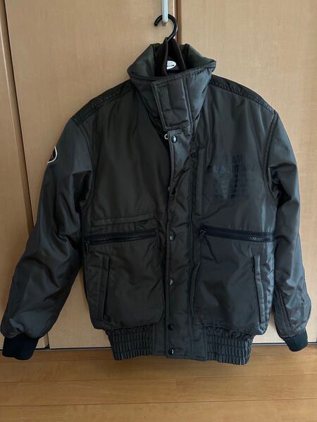 KUSHITANI Kawasaki ライダージャケット ウィンタージャケット ブラック L