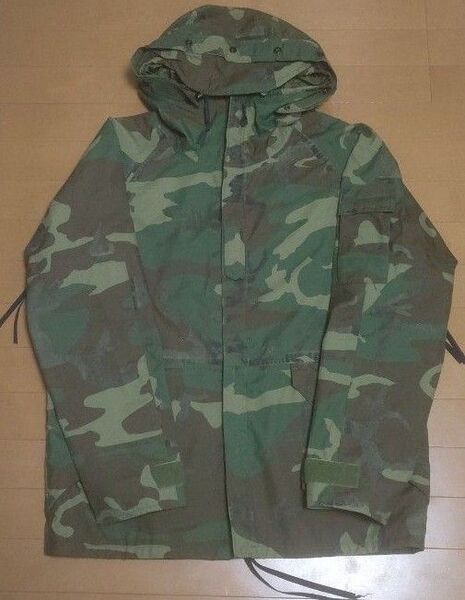 90s ecwcs gen1 ゴアテックスパーカー ミリタリー ジャケット 米軍 古着 M-R ウッドランド