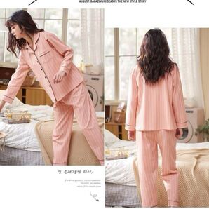 【人気再入荷】 M マタニティパジャマ 長袖 授乳口付き 妊婦 パジャマ 授乳服 ルームウェア 上下セット ナイトウェア