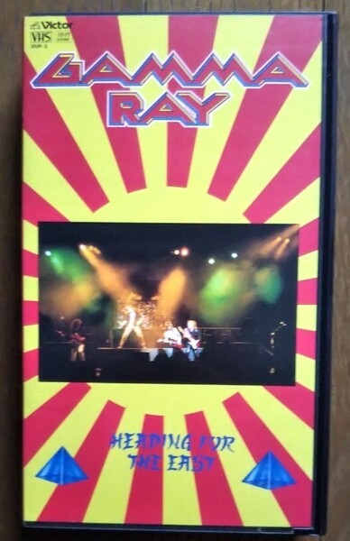 ガンマ・レイ GAMMA RAY Live In Tokyo Heading For The East 【日本版VHS】