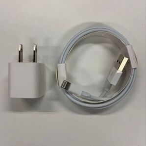 iphone ライトニングケーブル 2mアダプター充電器 2点新品